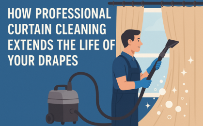 How Professional Curtain Cleaning Extends the Life of Your Drapes